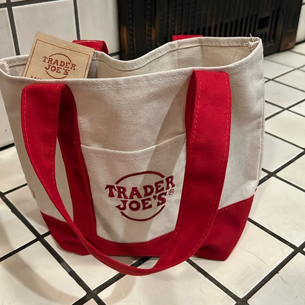 Trader Joe’s Mini Canvas Tote Bag